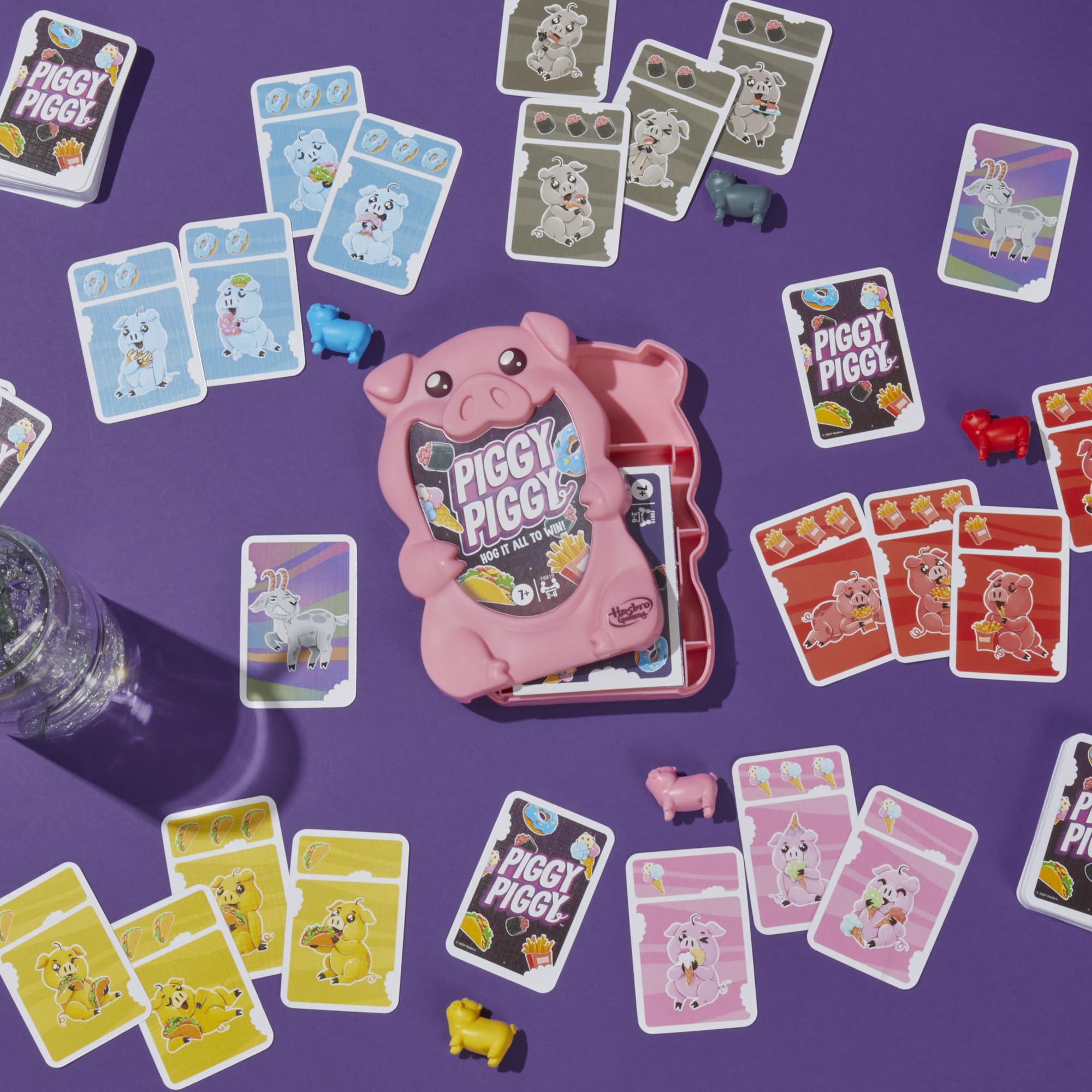 Foto 4 pulgar | Juego De Cartas Hasbro Gaming Piggy Piggy Fun Family A Partir De 7 Años - Venta Internacional.