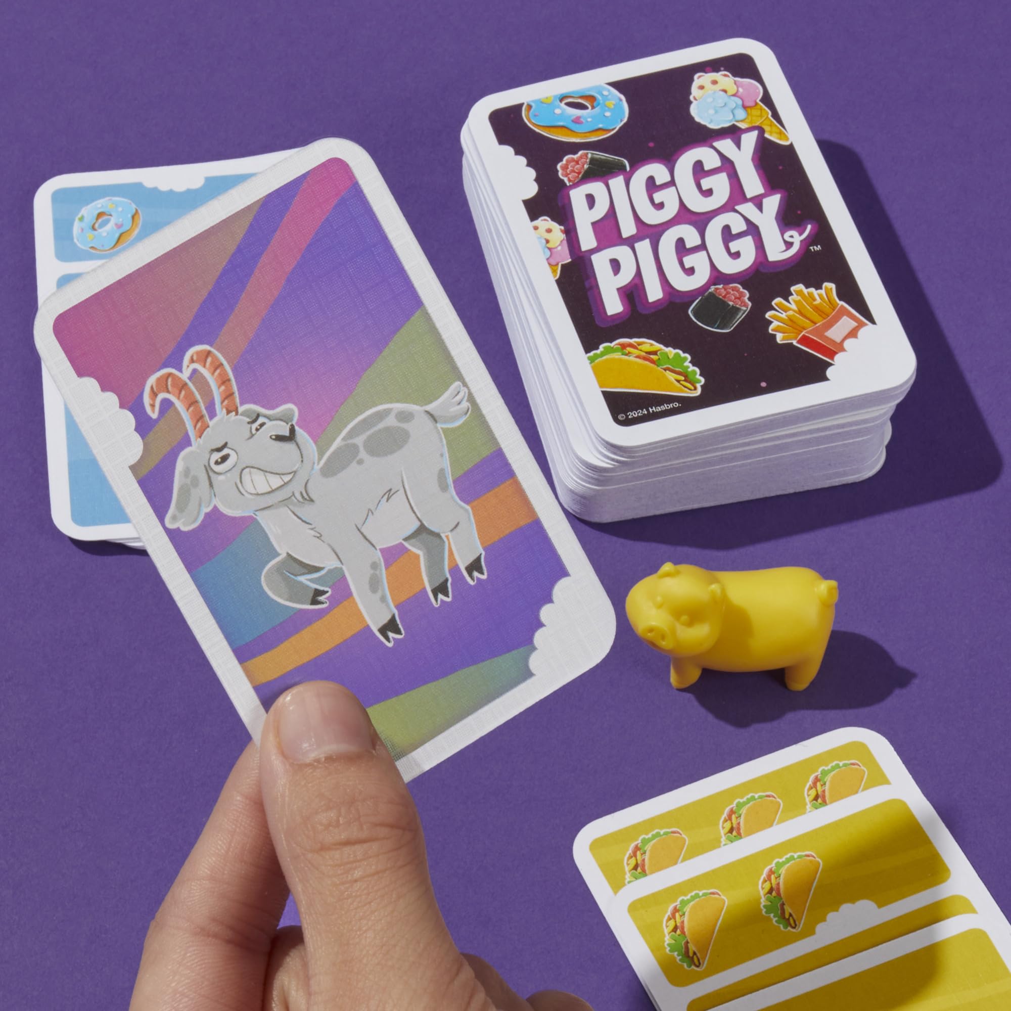 Foto 5 pulgar | Juego De Cartas Hasbro Gaming Piggy Piggy Fun Family A Partir De 7 Años - Venta Internacional.