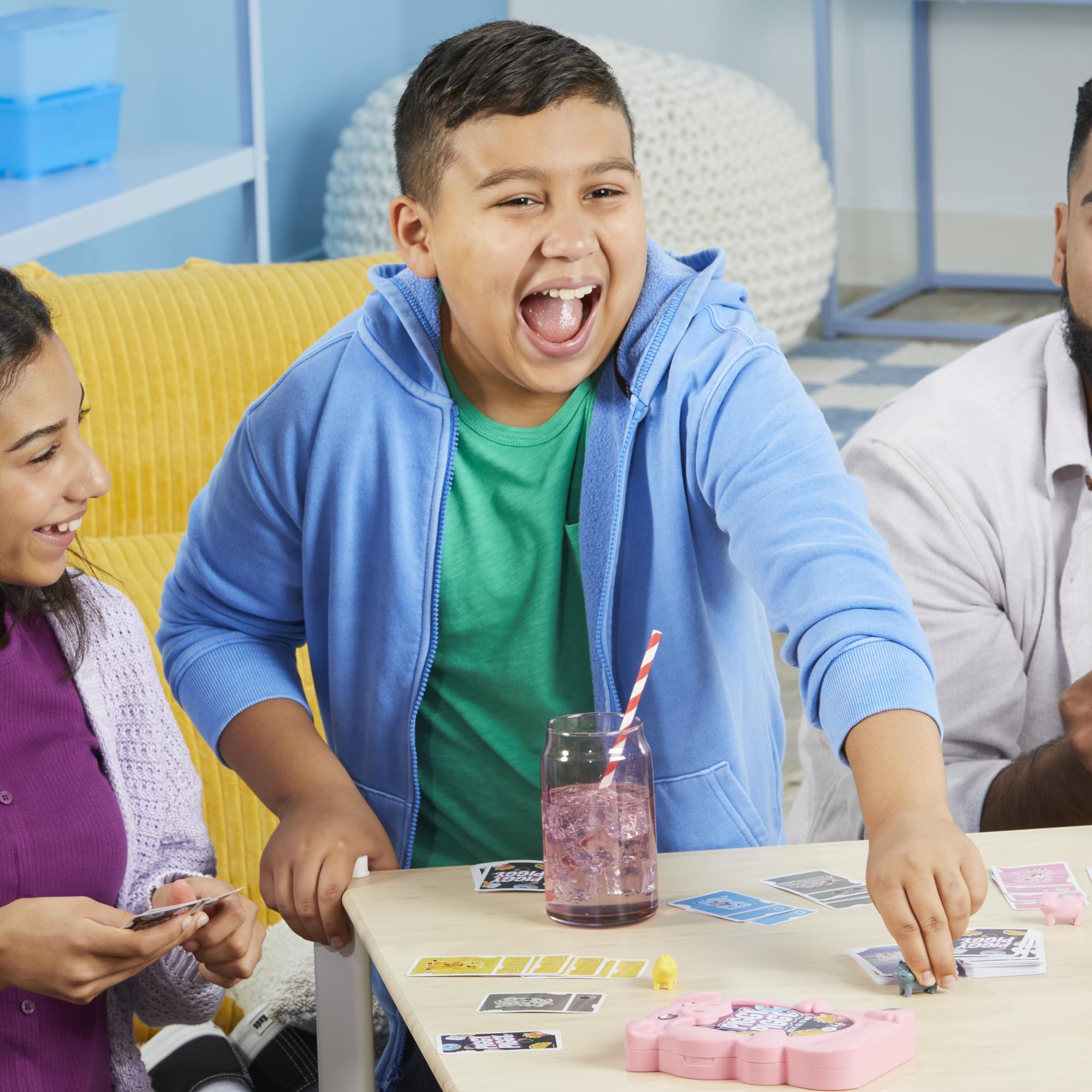 Foto 6 | Juego De Cartas Hasbro Gaming Piggy Piggy Fun Family A Partir De 7 Años - Venta Internacional.