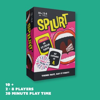 Foto 2 | Juego Gamewright Party To Go Splurt Piensa Rápido, Dilo Primero - Venta Internacional.