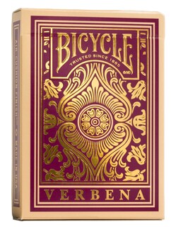 Foto 1 | Juego De Cartas Para Bicicleta, Verbena Floral, Lámina Dorada De Primera Calidad - Venta Internacional.