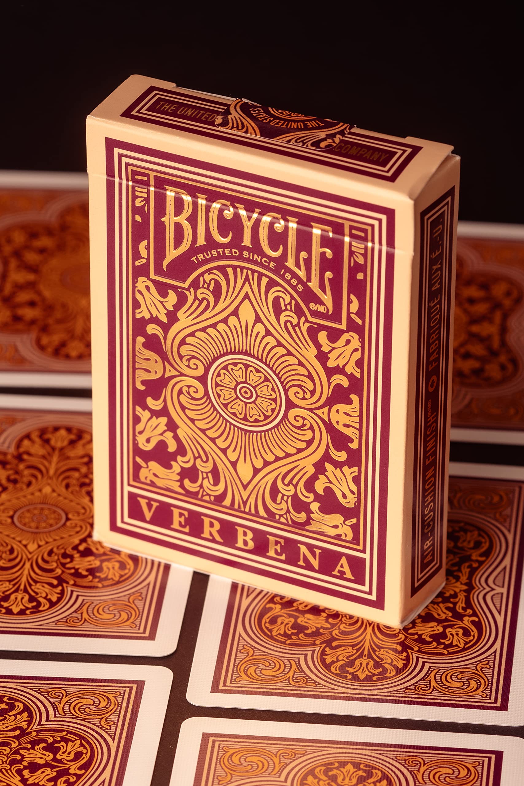 Foto 5 pulgar | Juego De Cartas Para Bicicleta, Verbena Floral, Lámina Dorada De Primera Calidad - Venta Internacional.