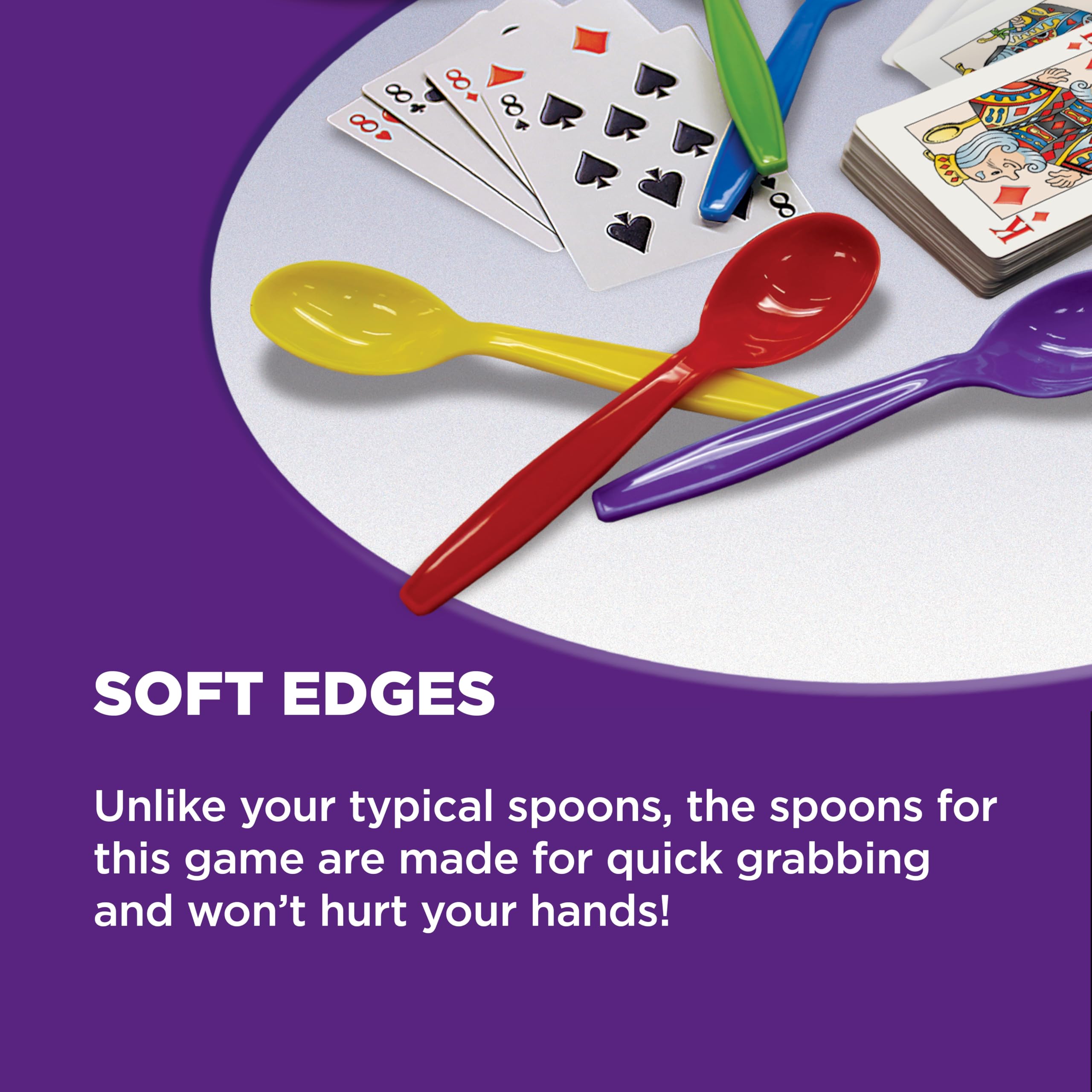 Foto 7 pulgar | Juego De Cartas Playmonster Spoons Con Estuche, Baraja De Cartas Para Más De 7 Años - Venta Internacional.