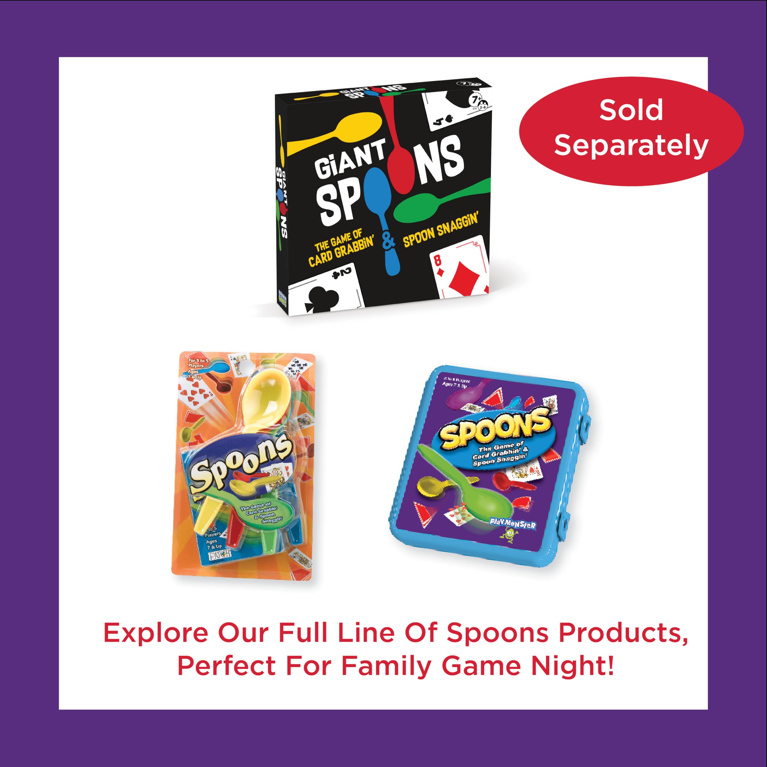Foto 8 pulgar | Juego De Cartas Playmonster Spoons Con Estuche, Baraja De Cartas Para Más De 7 Años - Venta Internacional.