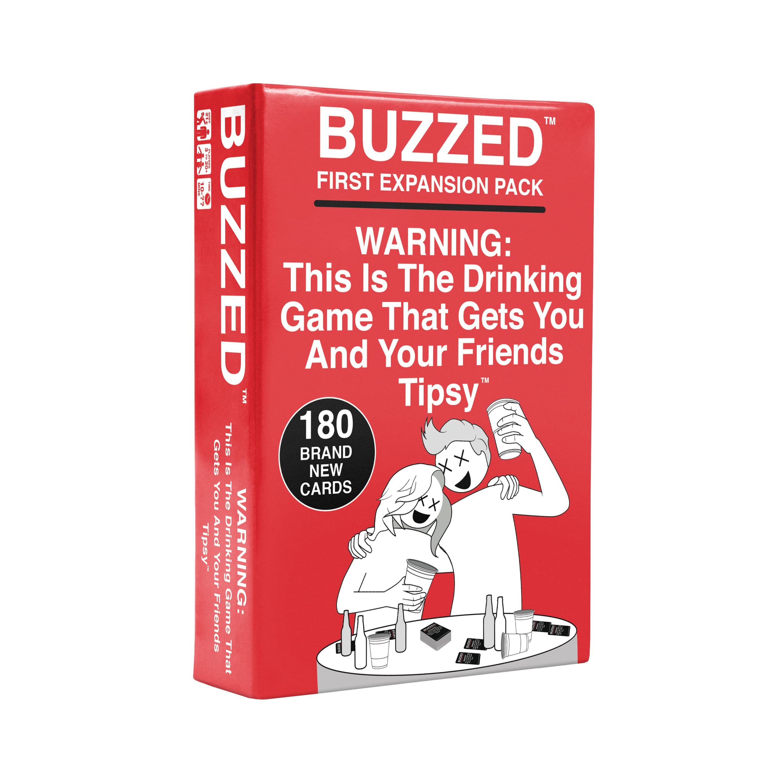 Paquete De Expansión Buzzed #1, Juego Para Beber Pool Party 21+ - Venta Internacional.