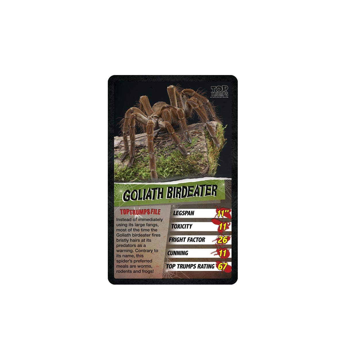 Foto 3 pulgar | Juego De Cartas Top Trumps Spiders Family Kids Adults 6+ Years - Venta Internacional.
