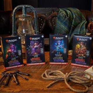 Foto 2 | Paquete Commander Deck Magic The Gathering Outlaws Of Thunder Junction - Venta Internacional.