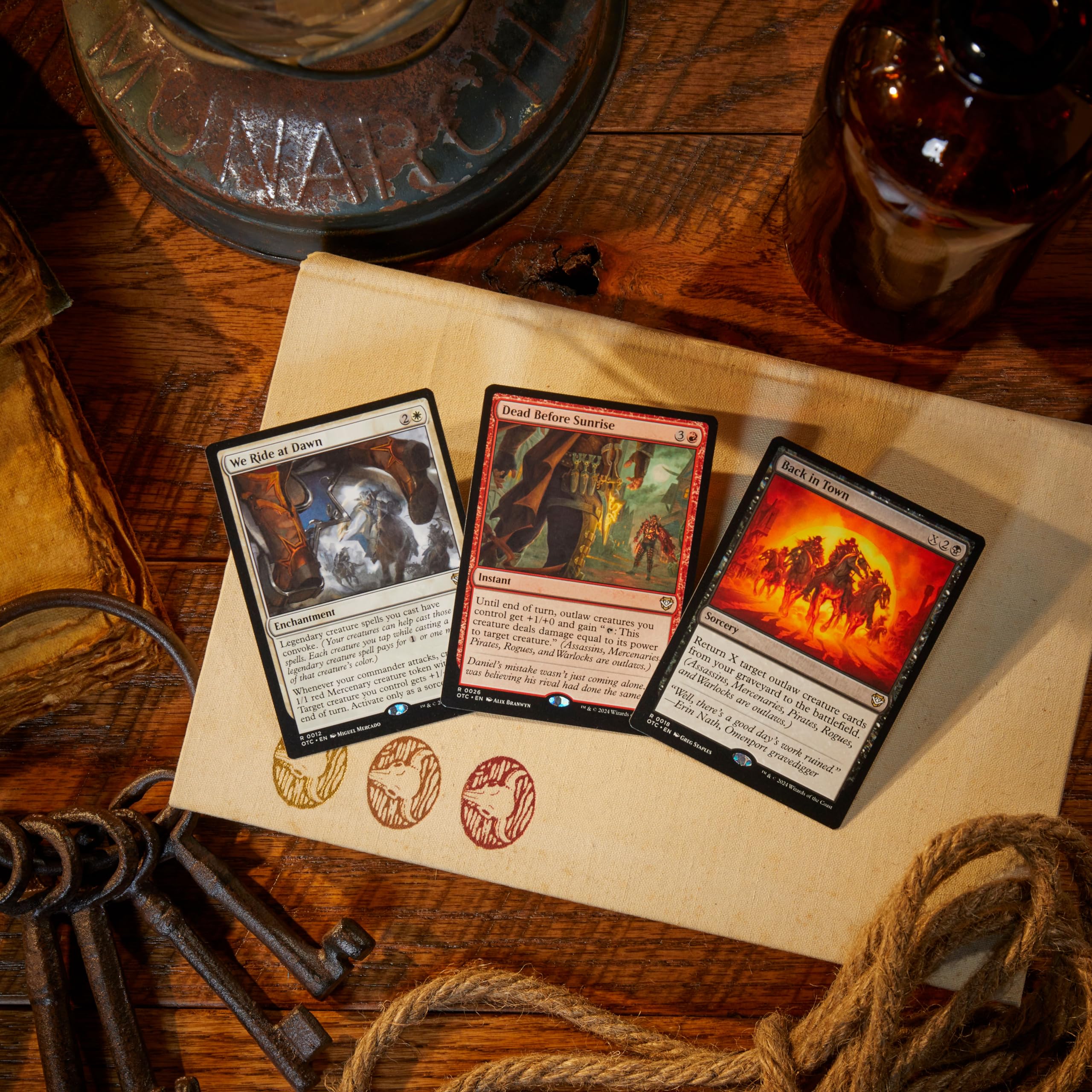 Foto 6 | Paquete Commander Deck Magic The Gathering Outlaws Of Thunder Junction - Venta Internacional.