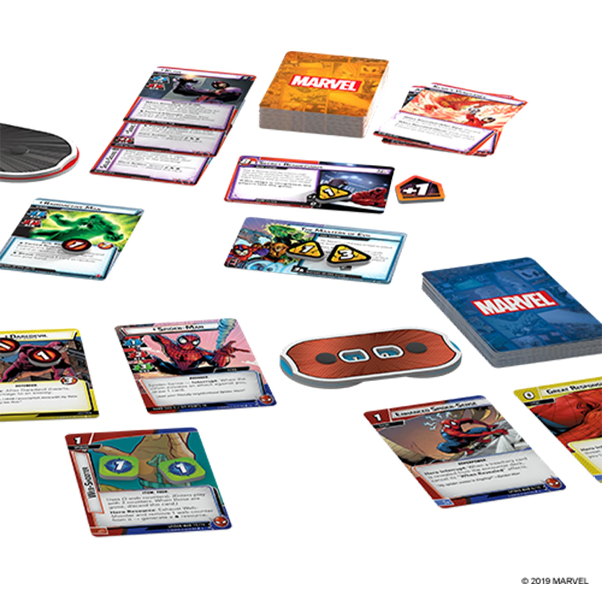 Foto 3 pulgar | Juego De Cartas Fantasy Flight Marvel Champions Base 14+ Kids - Venta Internacional.