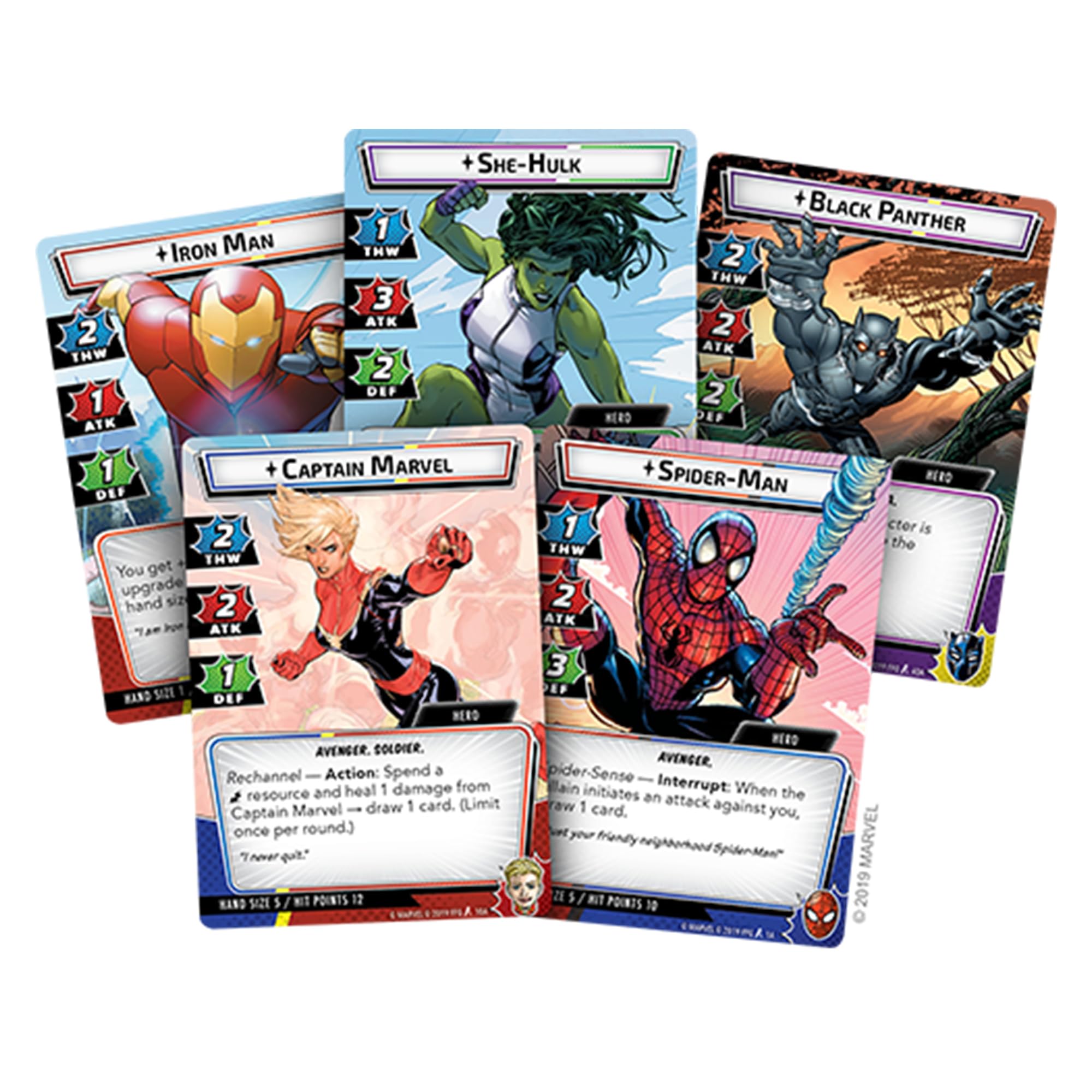 Foto 6 pulgar | Juego De Cartas Fantasy Flight Marvel Champions Base 14+ Kids - Venta Internacional.