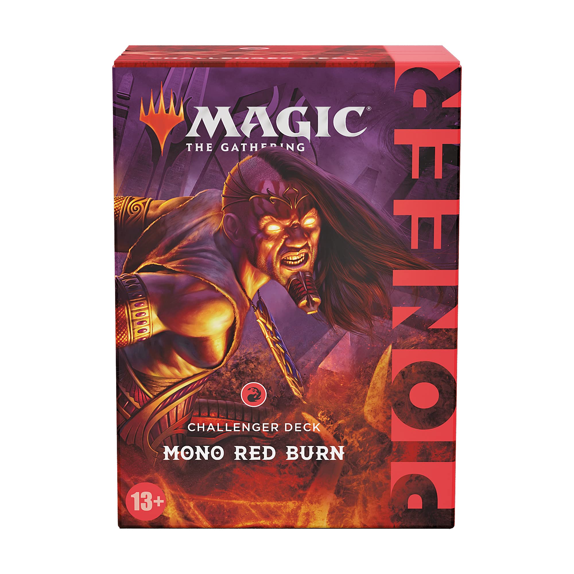 Foto 3 pulgar | Mazo Challenger Magic The Gathering Pioneer Mono Red Burn - Venta Internacional.