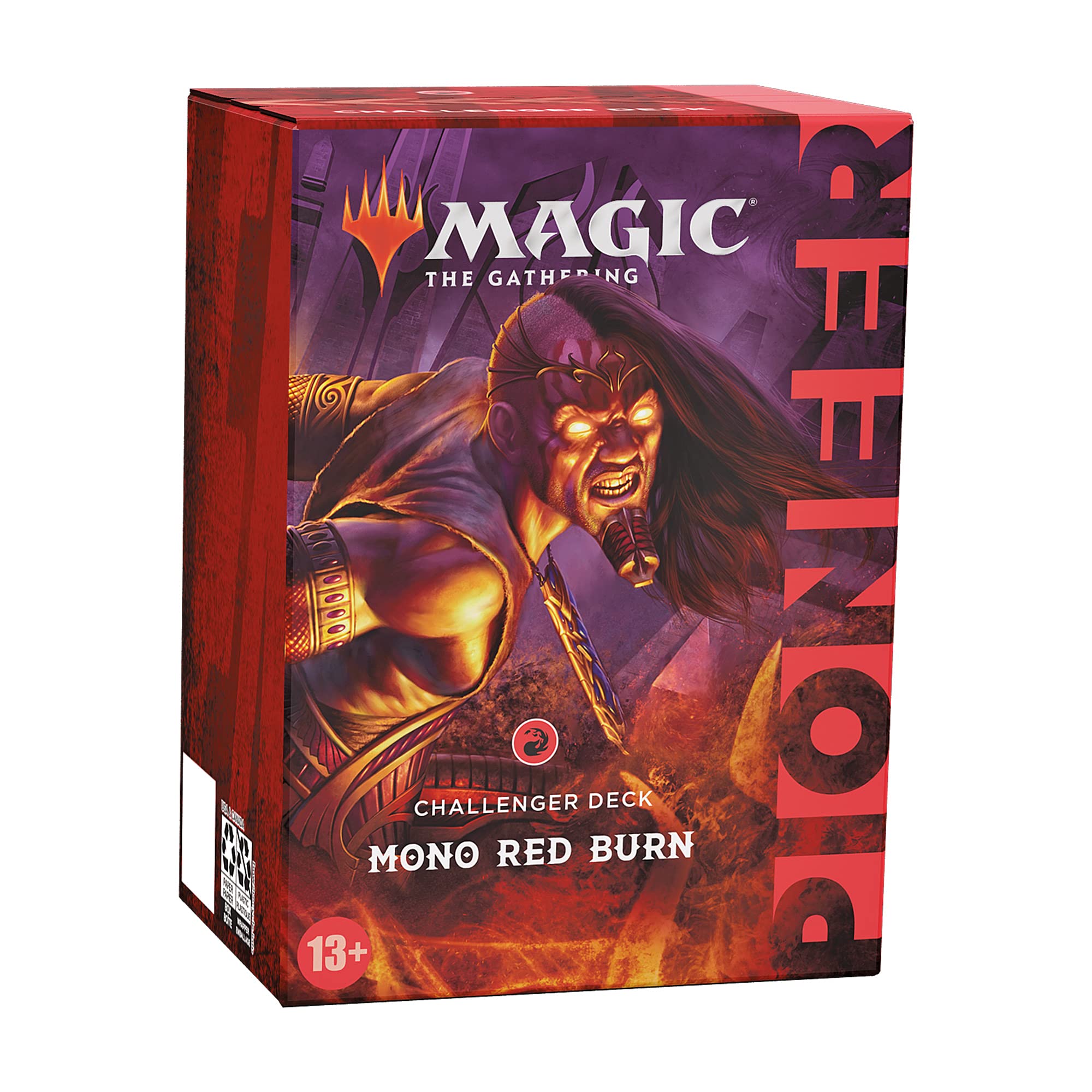 Foto 4 pulgar | Mazo Challenger Magic The Gathering Pioneer Mono Red Burn - Venta Internacional.
