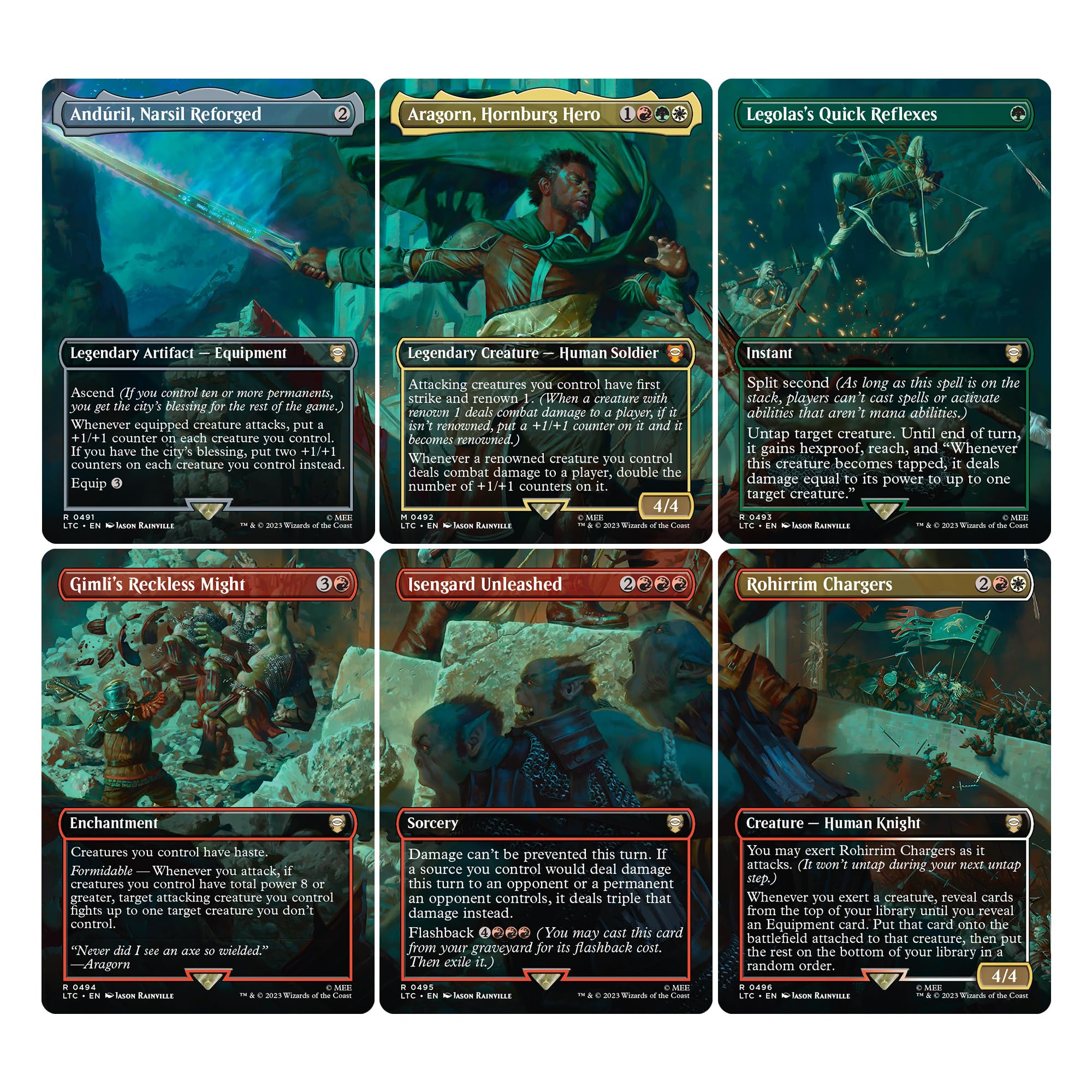 Foto 2 | Scene Box Magic The Gathering El Señor De Los Anillos Aragorn - Venta Internacional.