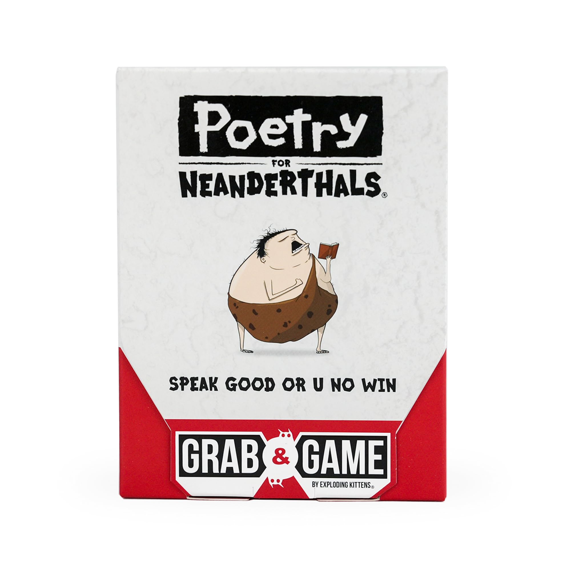 Foto 2 pulgar | Juego De Cartas Exploding Kittens Poetry Para Neandertales Adultos - Venta Internacional.