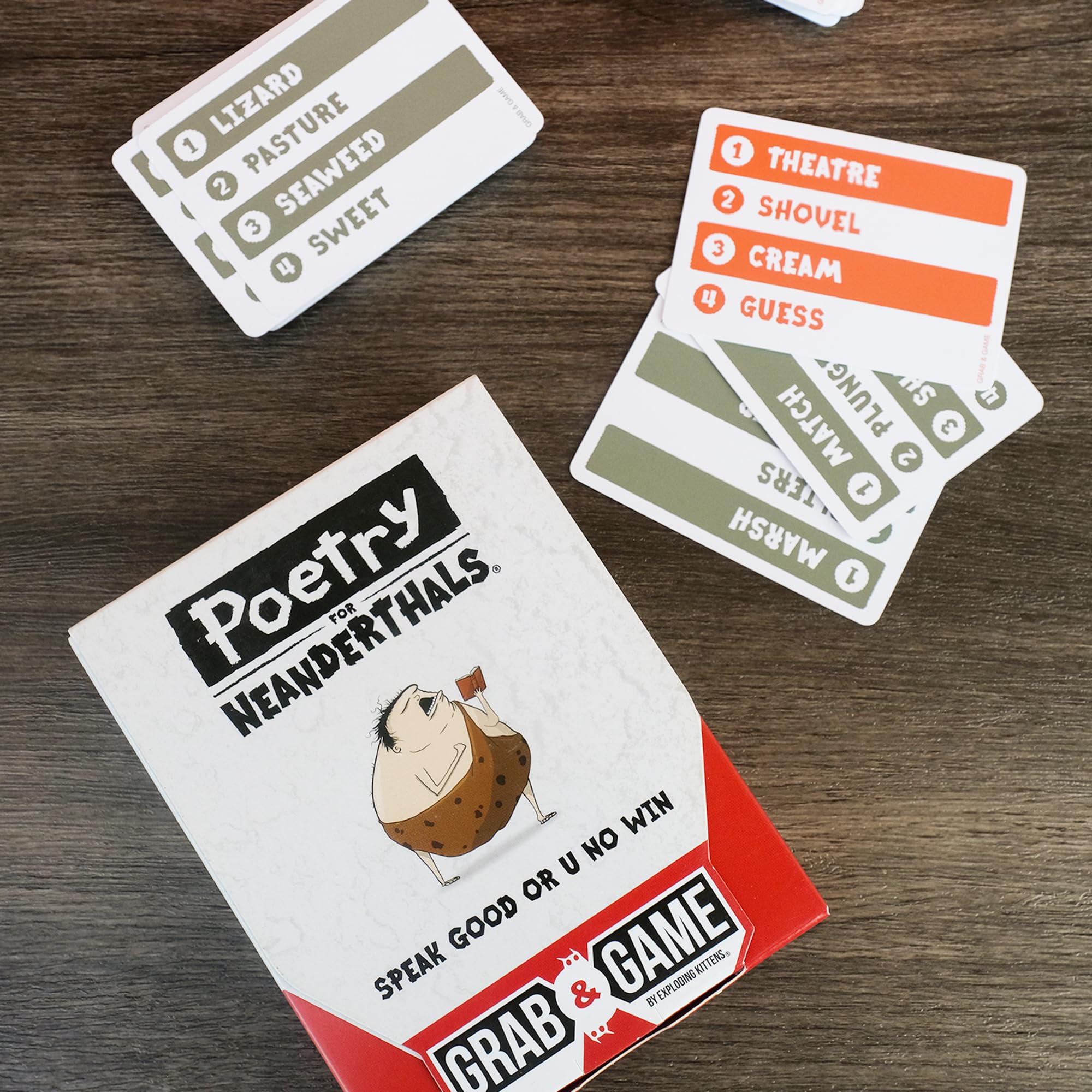 Foto 6 pulgar | Juego De Cartas Exploding Kittens Poetry Para Neandertales Adultos - Venta Internacional.