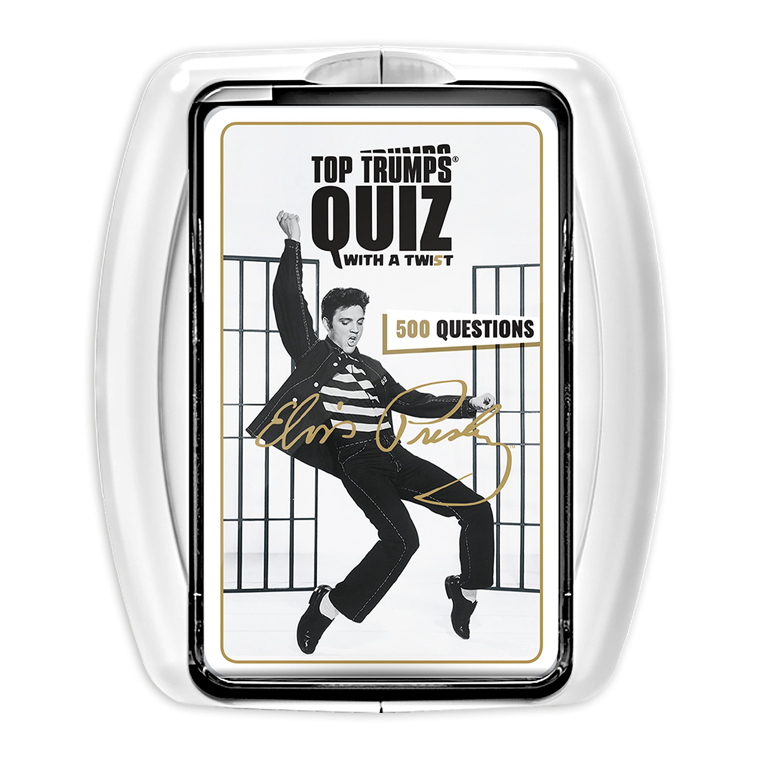 Quiz Game Top Trumps Elvis Presley Trivia Para Más De 2 Jugadores - Venta Internacional.