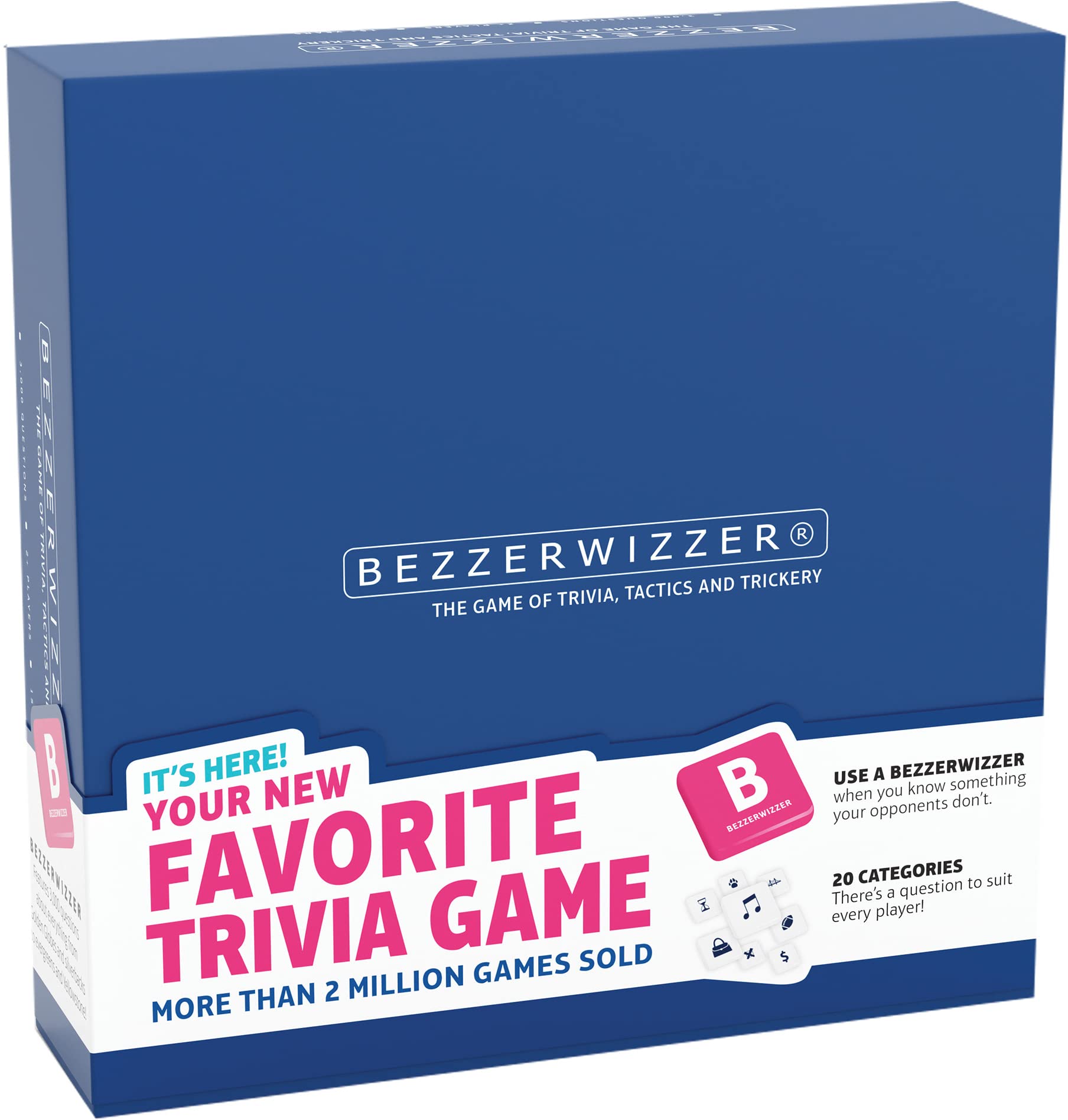 Foto 2 pulgar | Juego De Fiesta Bezzerwizzer Trivia Tactics Trickery Para Mayores De 14 Años - Venta Internacional.