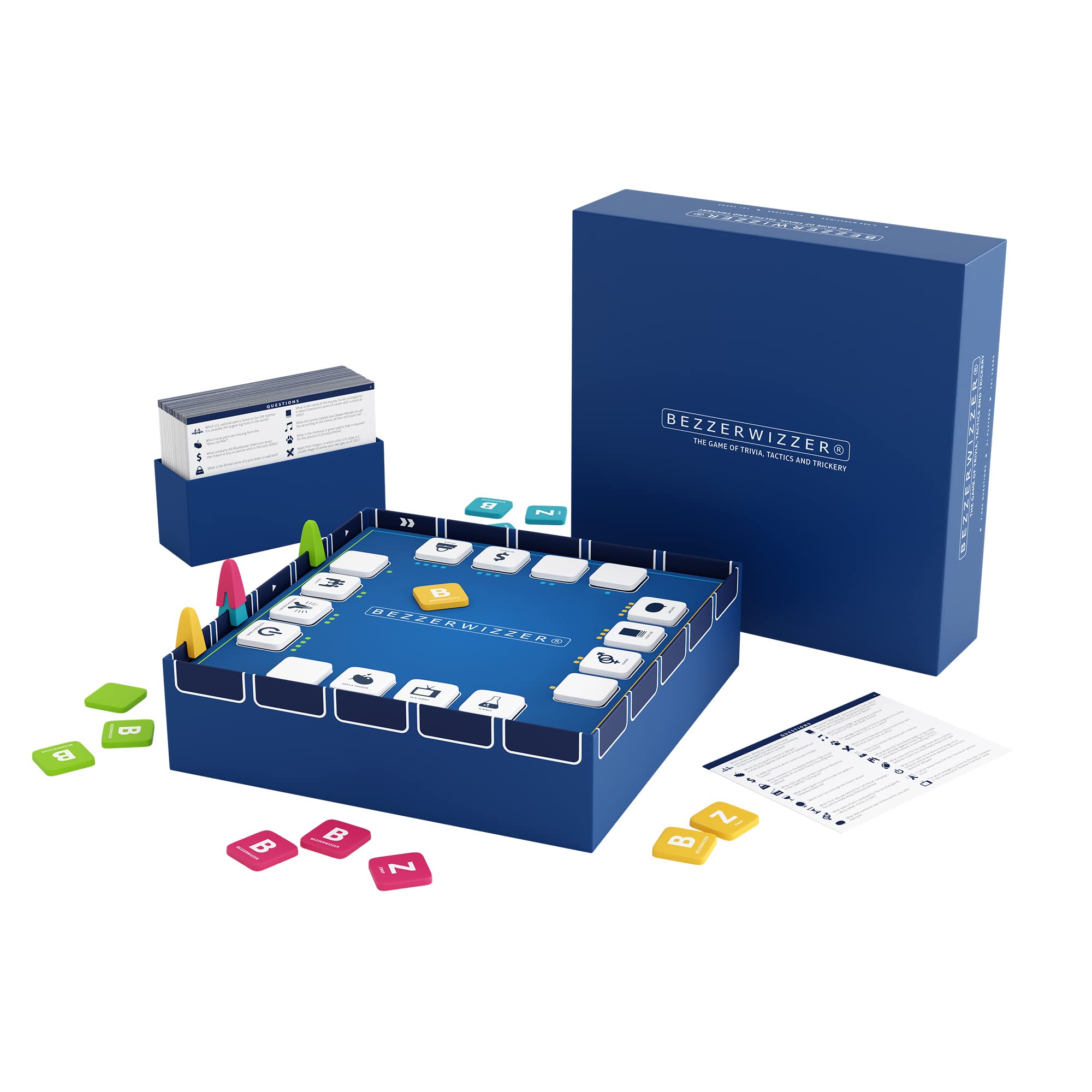 Foto 3 pulgar | Juego De Fiesta Bezzerwizzer Trivia Tactics Trickery Para Mayores De 14 Años - Venta Internacional.