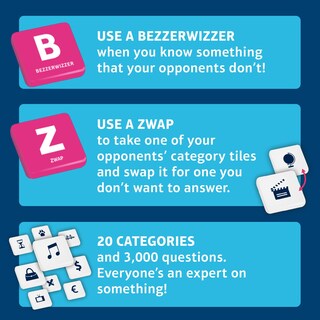 Foto 4 | Juego De Fiesta Bezzerwizzer Trivia Tactics Trickery Para Mayores De 14 Años - Venta Internacional.