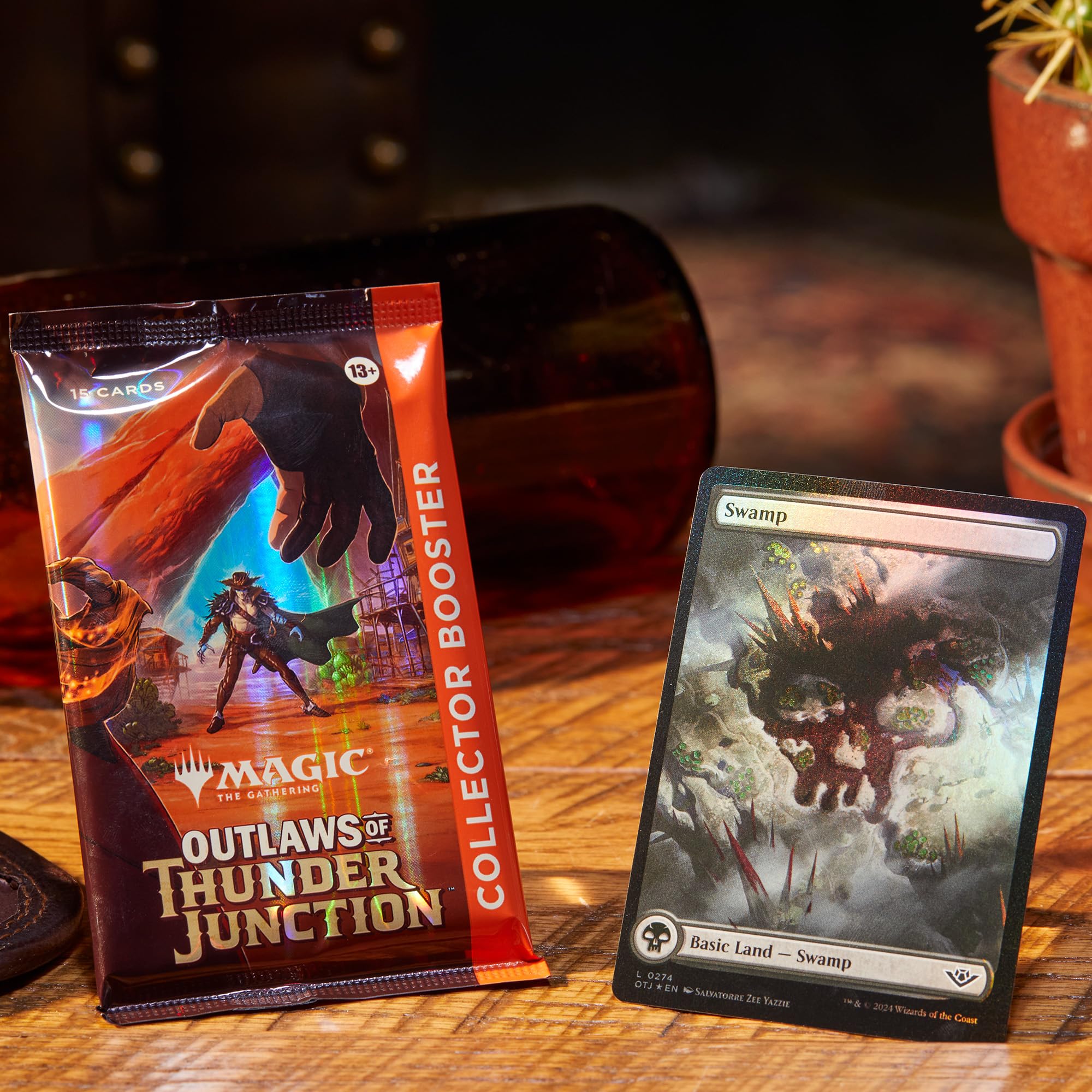 Foto 8 pulgar | Collector Booster Box Magic The Gathering Outlaws Of Thunder Junction - Venta Internacional.