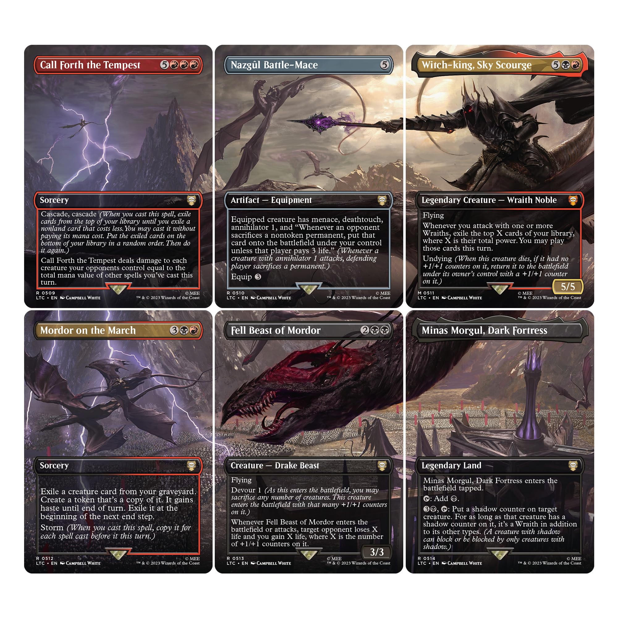 Foto 2 | Scene Box Magic The Gathering El Señor De Los Anillos - Venta Internacional.
