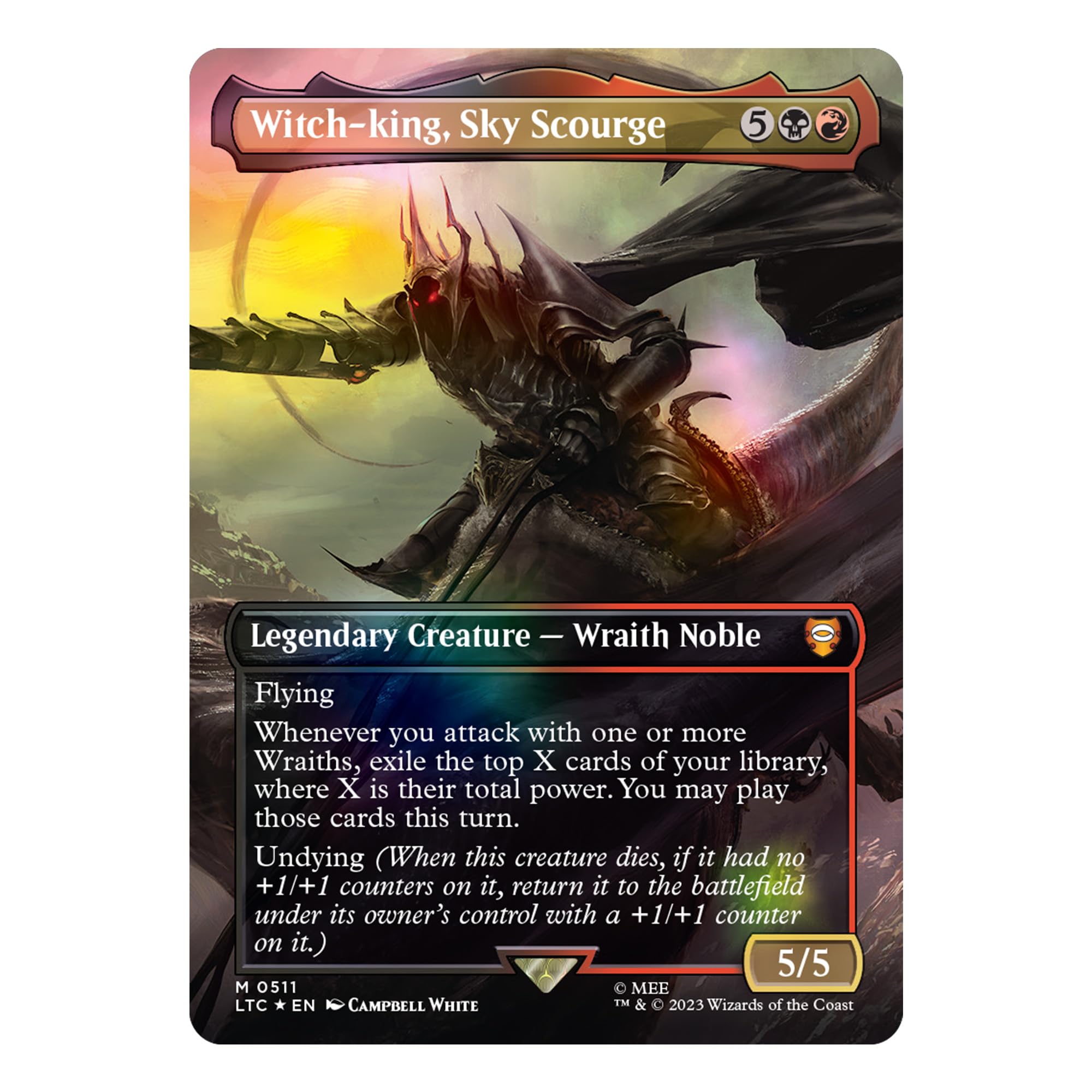 Foto 3 | Scene Box Magic The Gathering El Señor De Los Anillos - Venta Internacional.