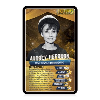Foto 2 | Juego De Cartas Top Trumps Top 30: Estrellas De Cine, Familia, Niños Mayores De 6 Años - Venta Internacional.