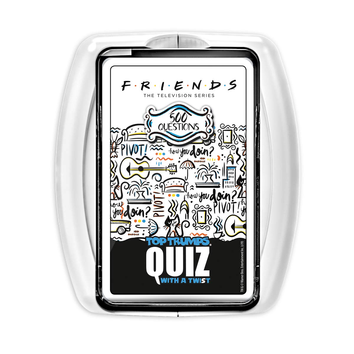 Juego De Preguntas Top Trumps Friends Top Trumps Con 500 Preguntas - Venta Internacional.