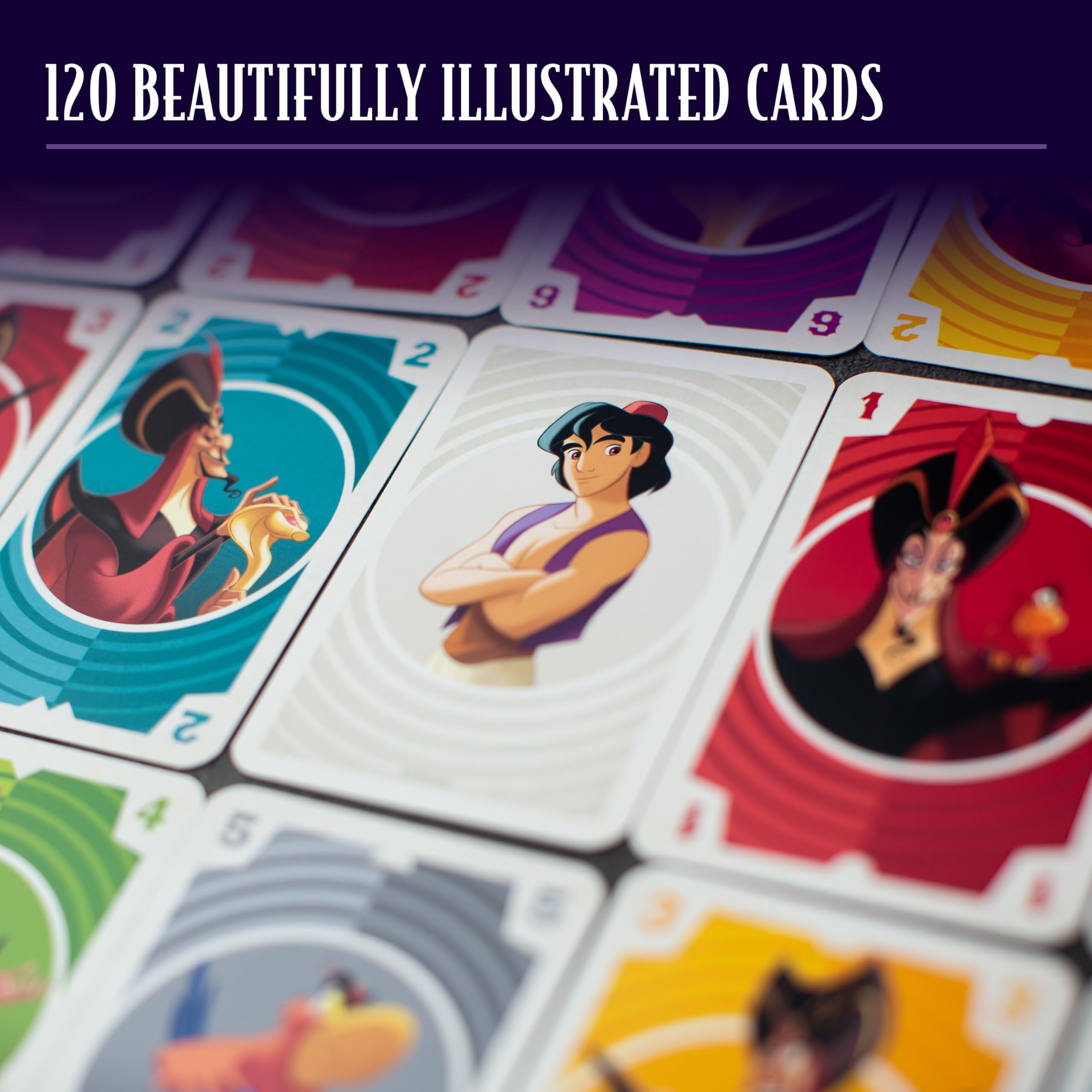 Foto 3 pulgar | Juego De Cartas Ravensburger Disney Villains Age 8+ Con 120 Cartas - Venta Internacional.