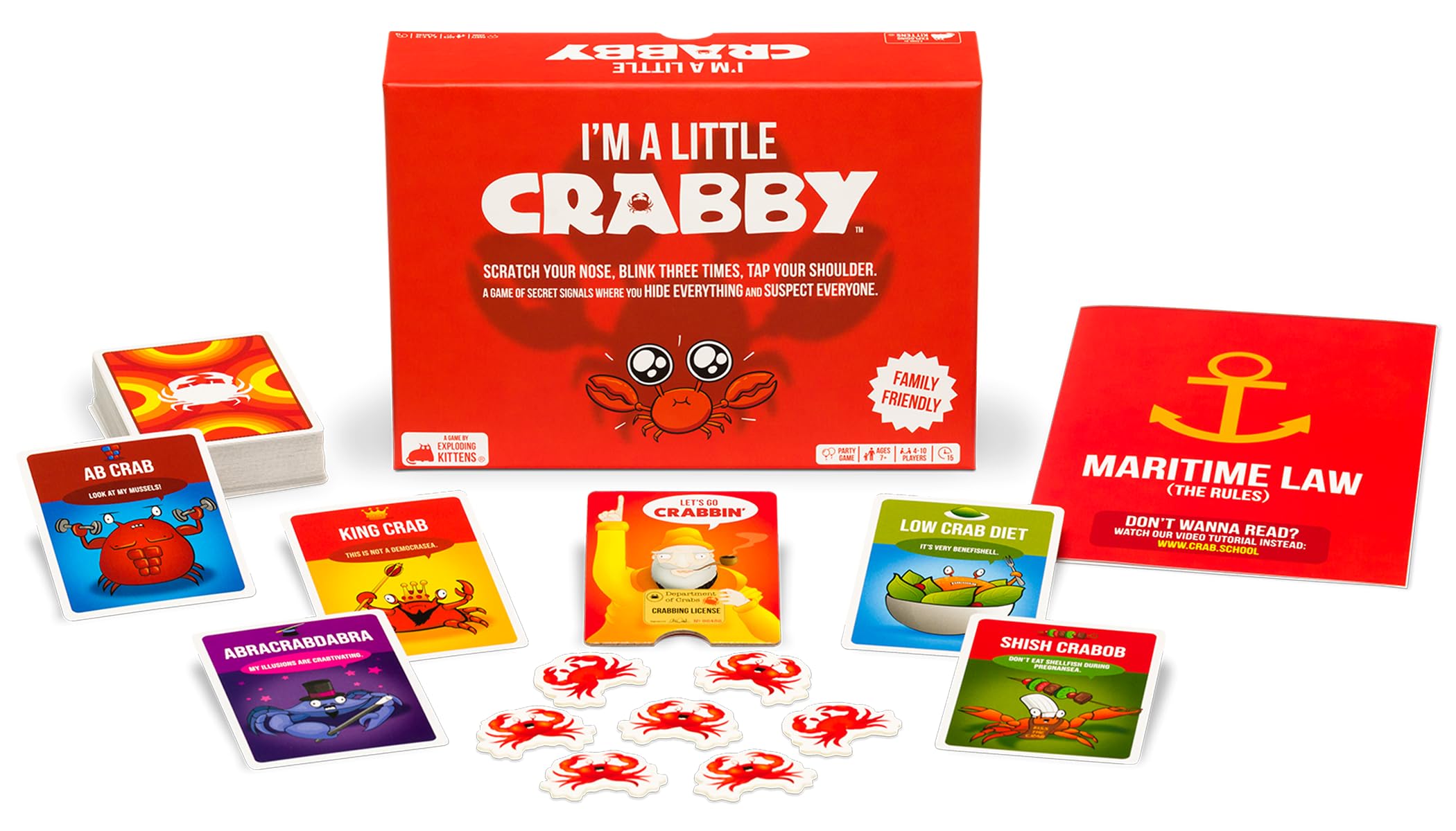 Foto 3 pulgar | Juego De Cartas Exploding Kittens I'm A Little Crabby Para 4 A 10 Jugadores - Venta Internacional.