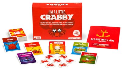Foto 2 | Juego De Cartas Exploding Kittens I'm A Little Crabby Para 4 A 10 Jugadores - Venta Internacional.