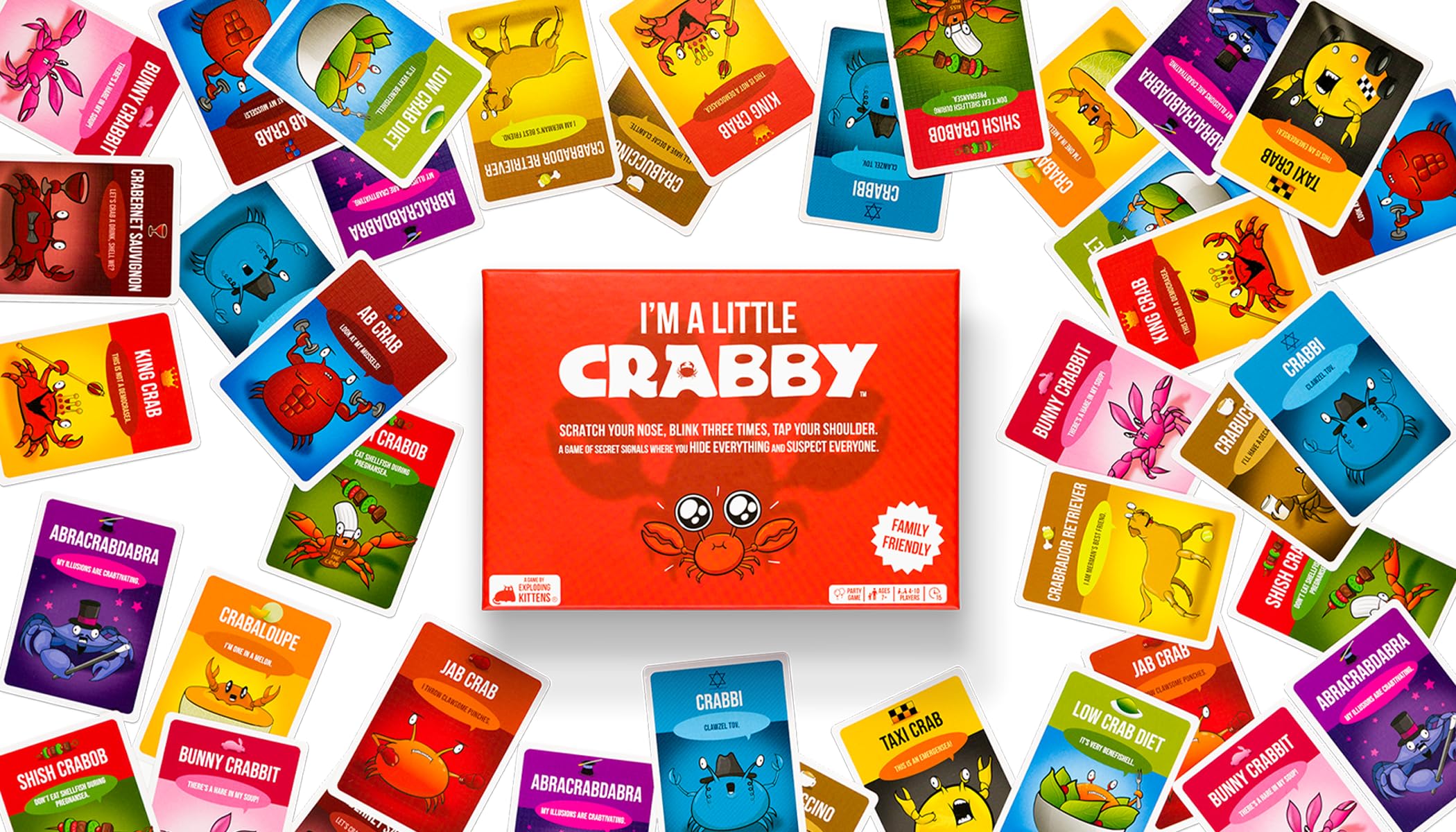 Foto 4 pulgar | Juego De Cartas Exploding Kittens I'm A Little Crabby Para 4 A 10 Jugadores - Venta Internacional.
