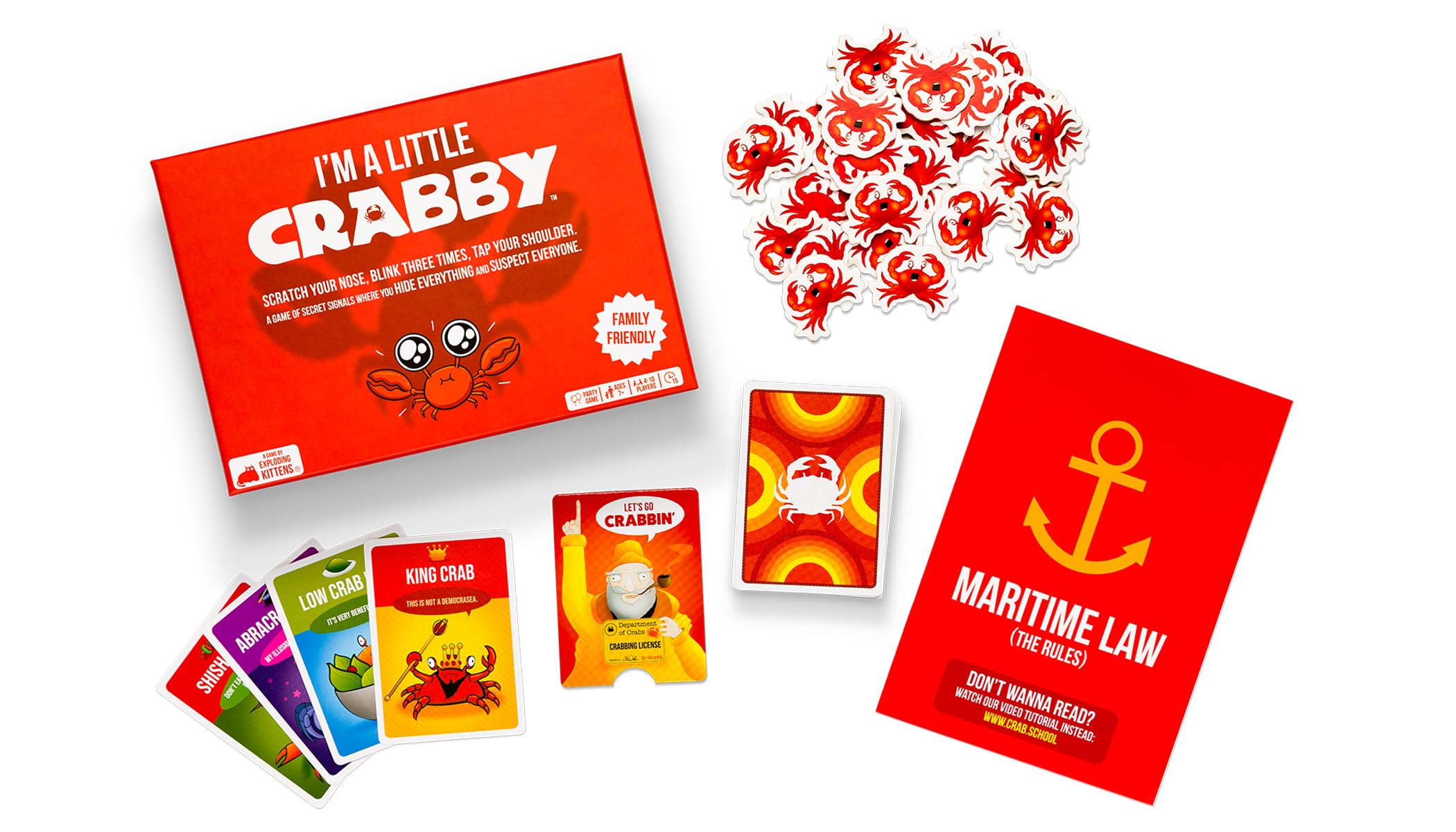 Foto 6 pulgar | Juego De Cartas Exploding Kittens I'm A Little Crabby Para 4 A 10 Jugadores - Venta Internacional.