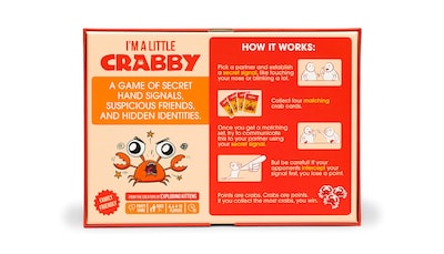 Foto 6 | Juego De Cartas Exploding Kittens I'm A Little Crabby Para 4 A 10 Jugadores - Venta Internacional.