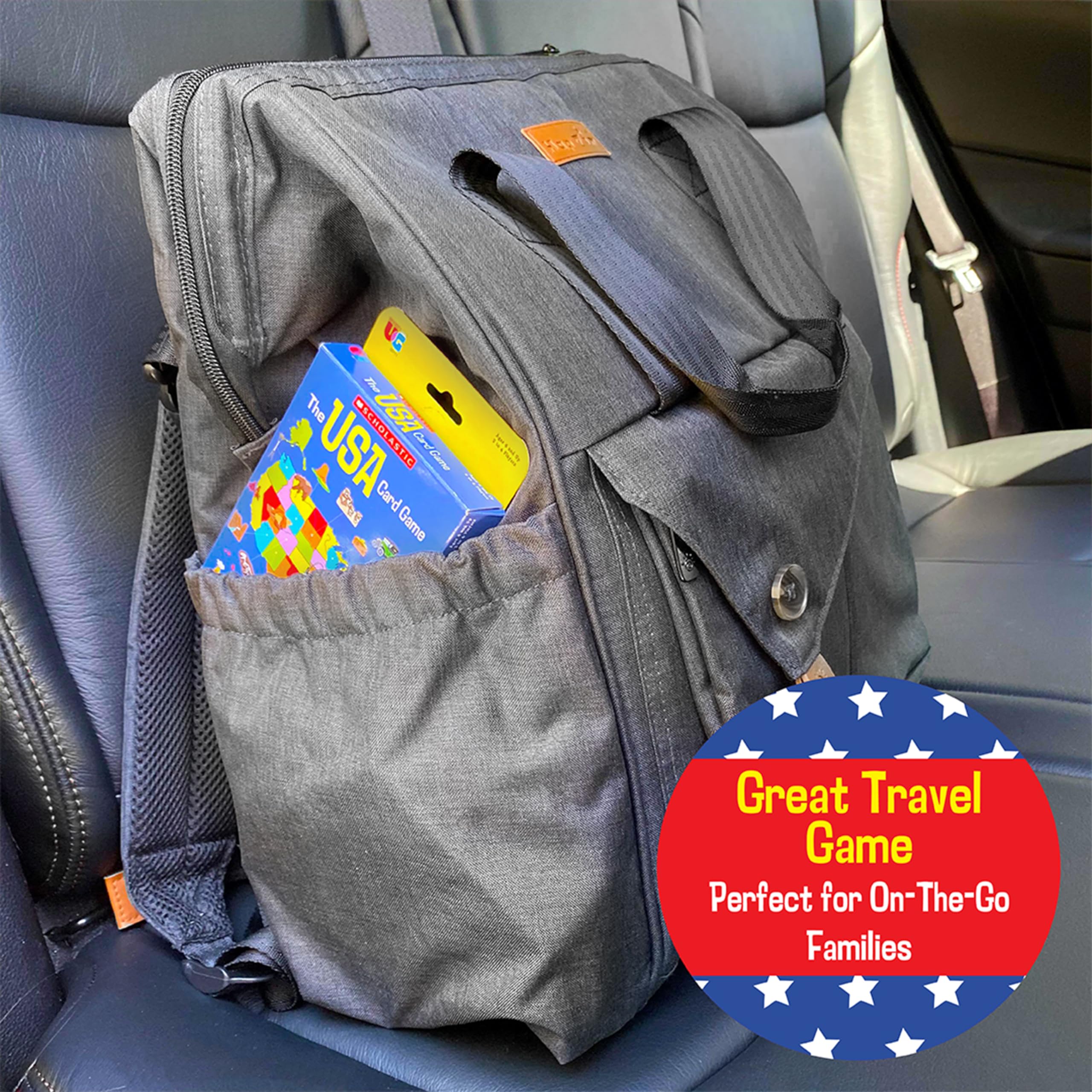 Foto 8 pulgar | Juego De Cartas University Games Scholastic Usa Travel 6+ Years - Venta Internacional.