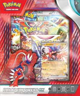 Foto 3 | Juego De Cartas Coleccionables Pokemon Paradox Powers Ex Collection - Venta Internacional.