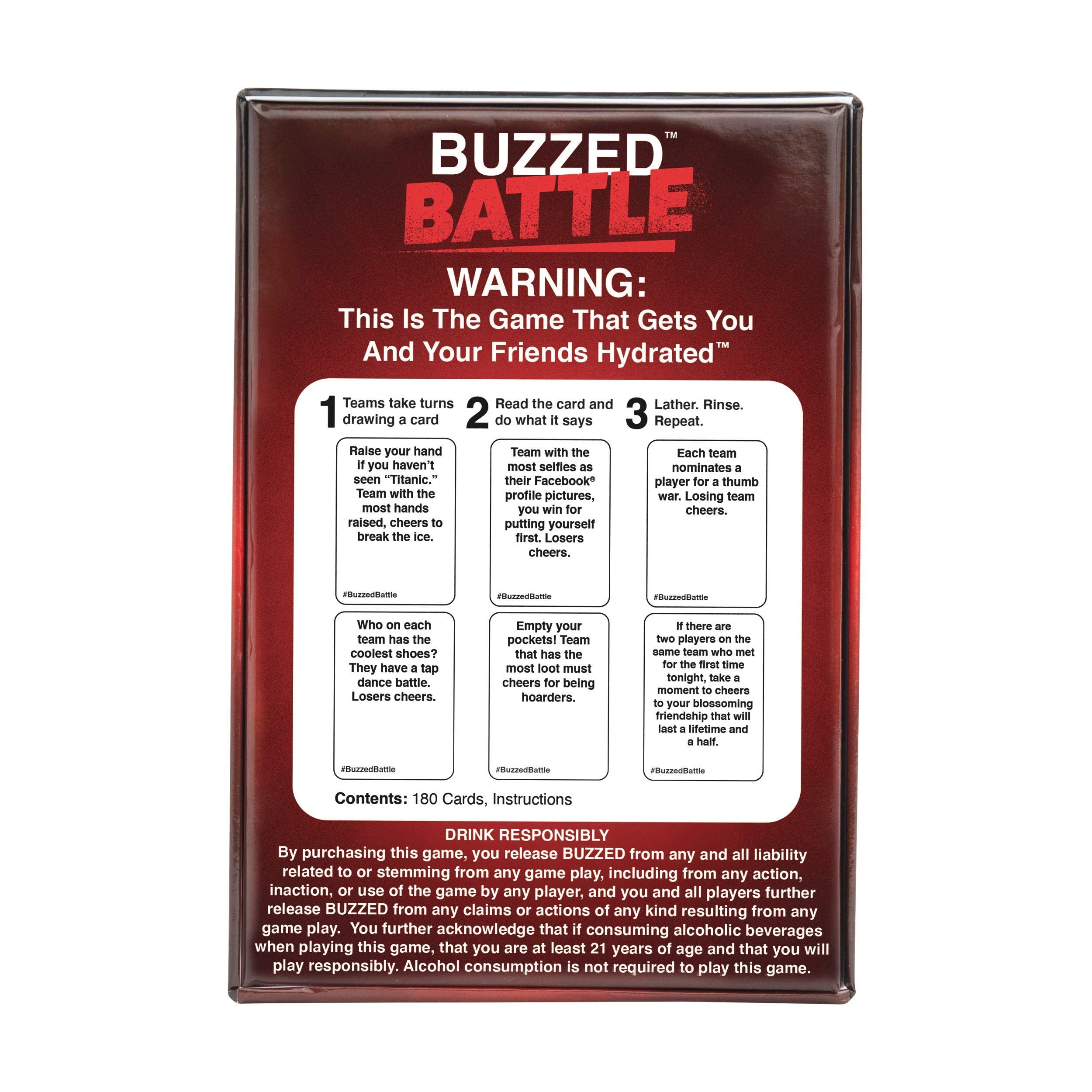 Foto 6 | Juego De Fiesta ¿qué Memes? Buzzed Battle 21+ Con 180 Cartas - Venta Internacional.