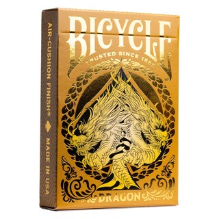 Foto 1 | Baraja De Cartas Bicycle Gold Dragon Foil Premium, 1 Baraja - Venta Internacional.