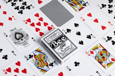 Foto 2 | Juego De Cartas Bee Signature Series Black Thin Crushed X1 - Venta Internacional.