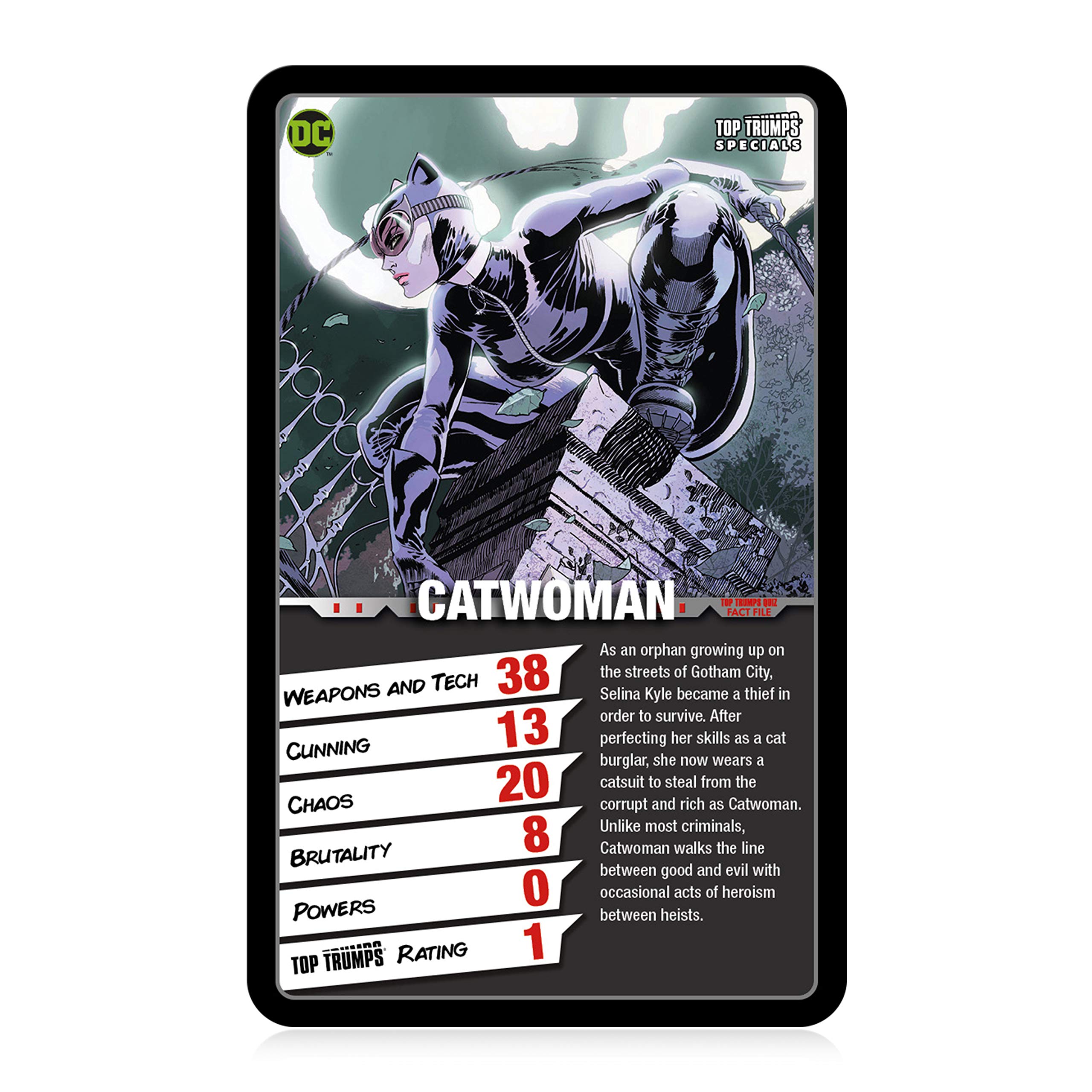 Foto 5 pulgar | Juego De Cartas Top Trumps Dc Super Villains Family 6+ Kids - Venta Internacional.