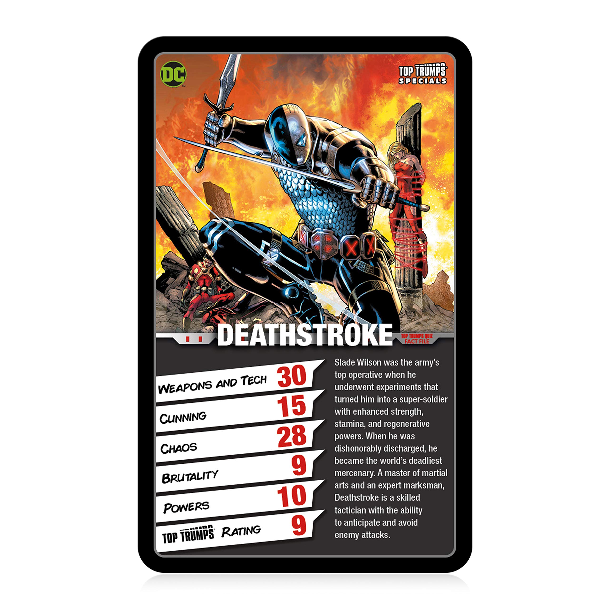 Foto 6 pulgar | Juego De Cartas Top Trumps Dc Super Villains Family 6+ Kids - Venta Internacional.