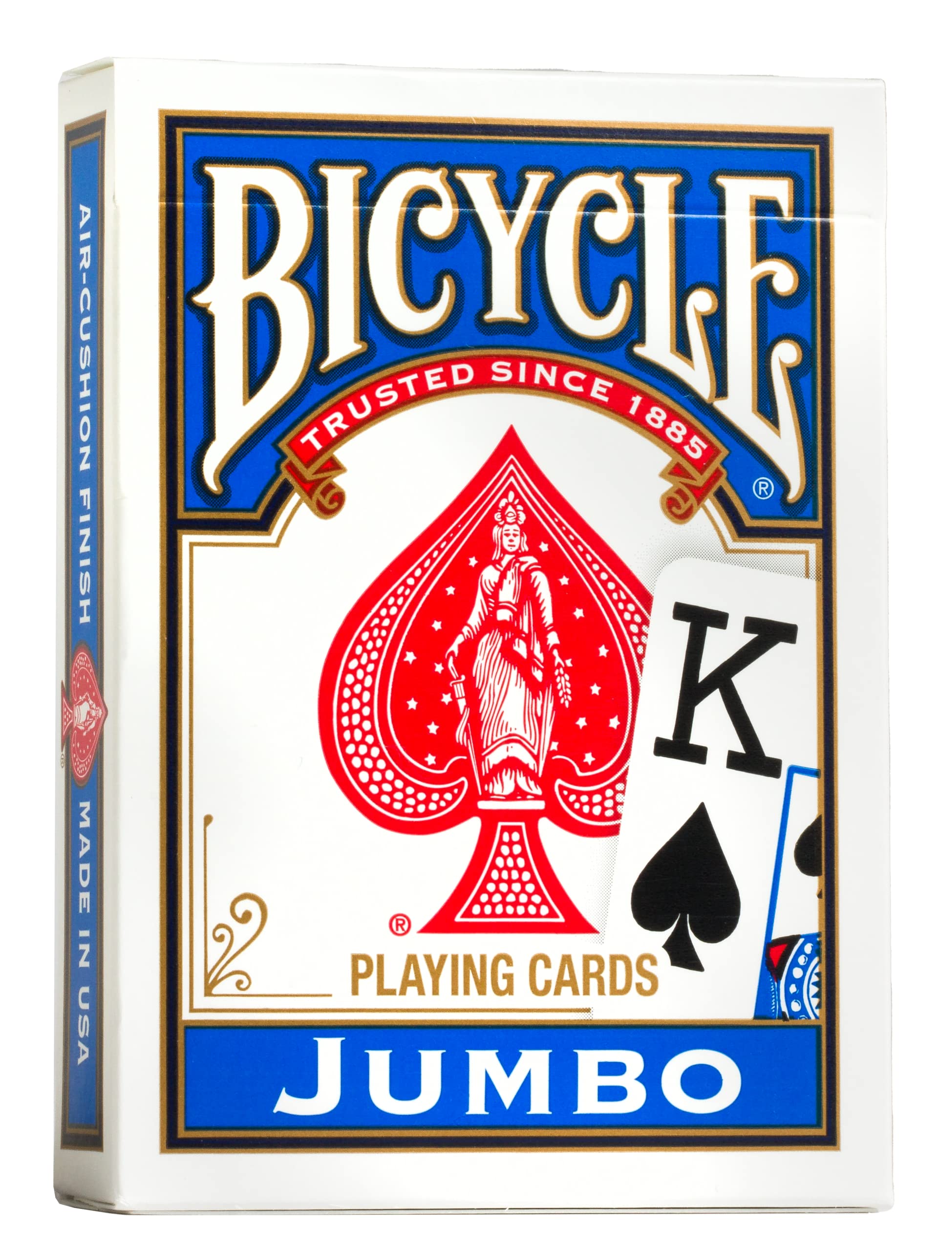 Foto 3 pulgar | Juego De Cartas Para Bicicleta Jumbo Index, Paquete De 12, Rojo Y Azul - Venta Internacional.