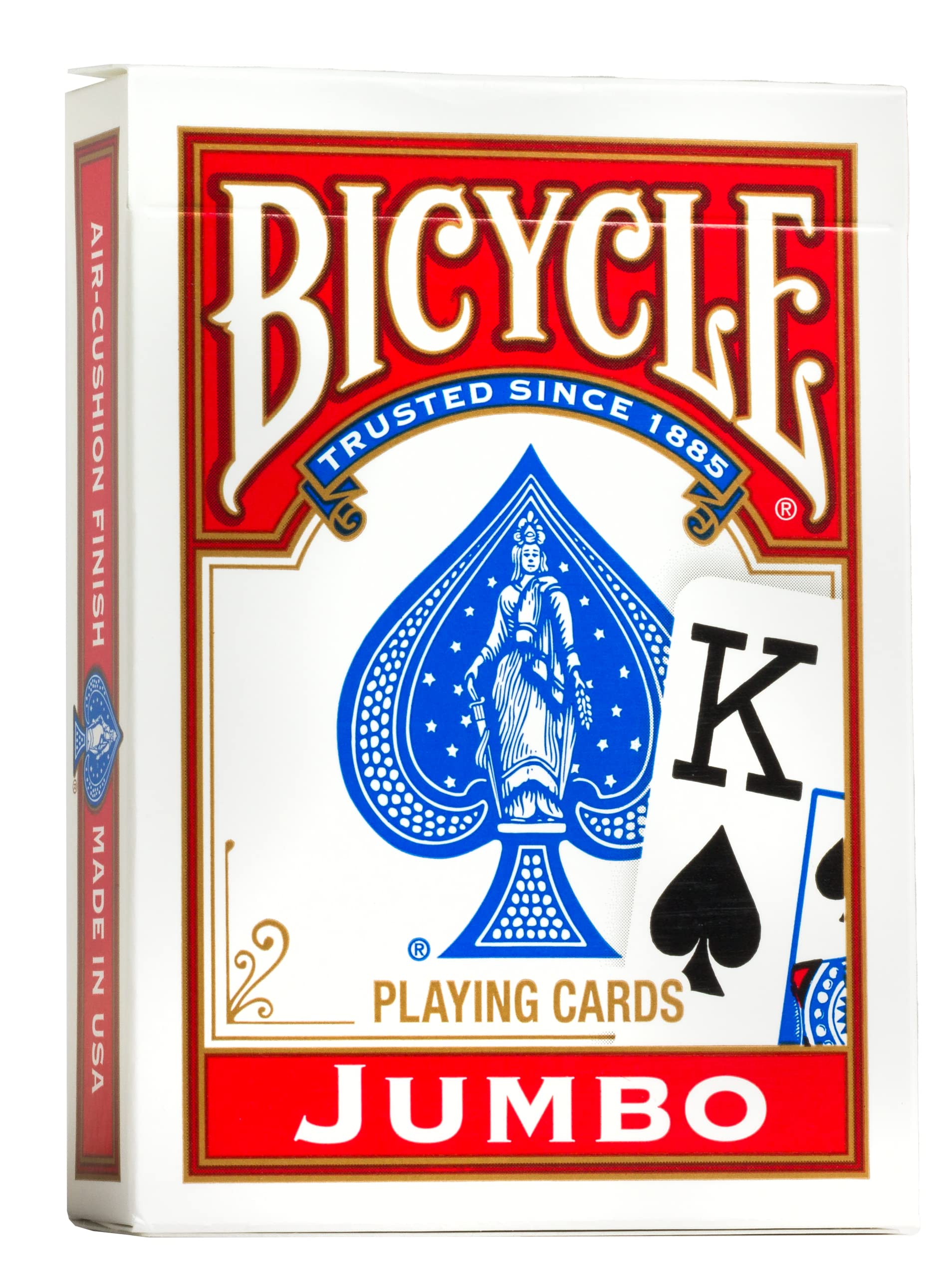 Foto 4 pulgar | Juego De Cartas Para Bicicleta Jumbo Index, Paquete De 12, Rojo Y Azul - Venta Internacional.
