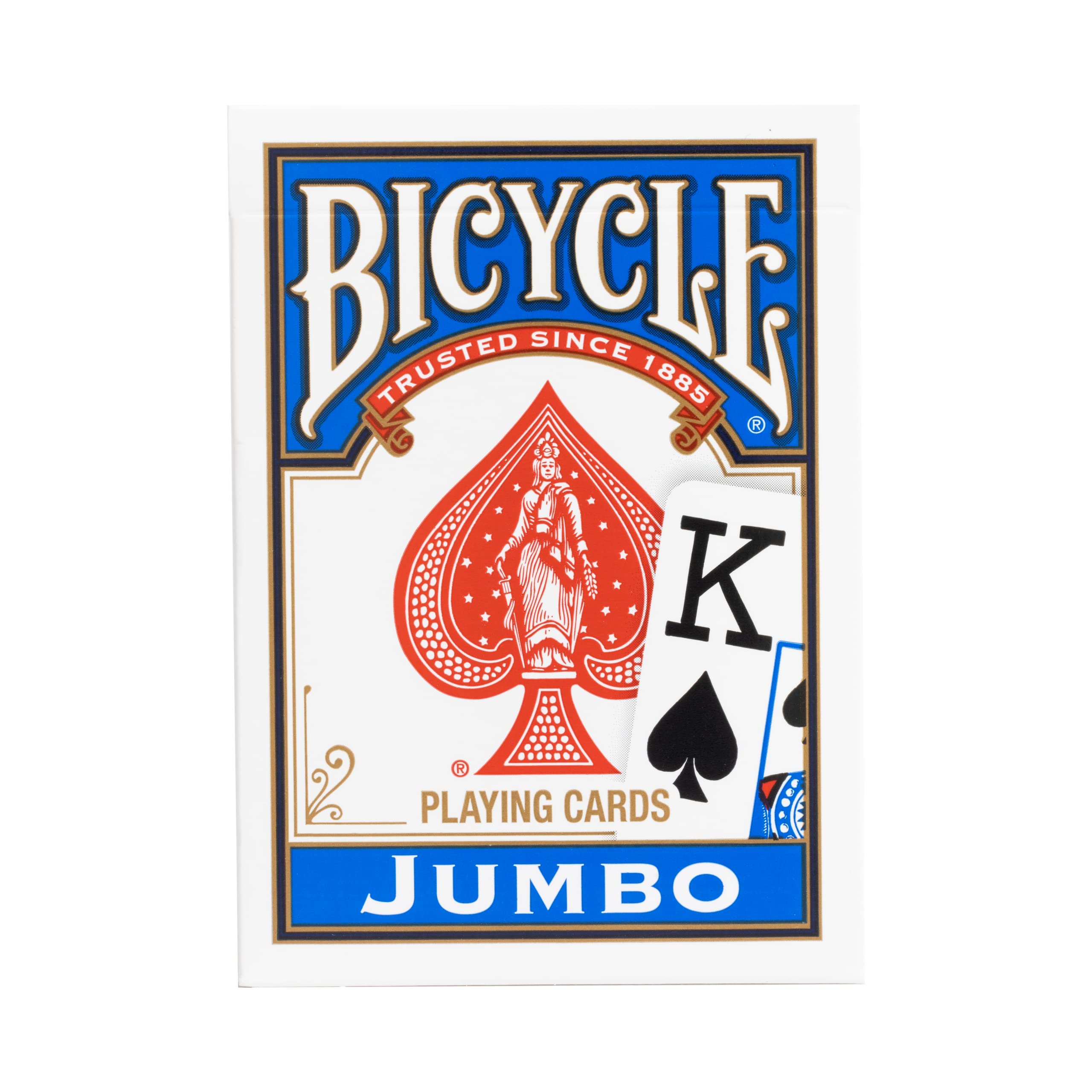 Foto 8 pulgar | Juego De Cartas Para Bicicleta Jumbo Index, Paquete De 12, Rojo Y Azul - Venta Internacional.