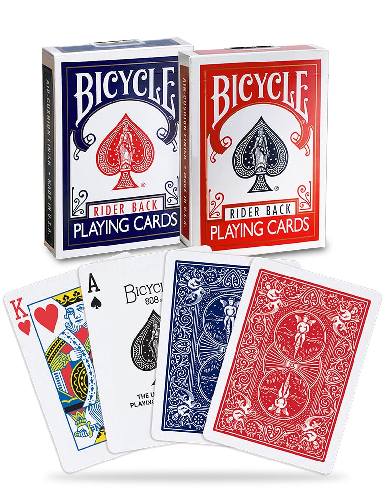 Foto 2 pulgar | Juego De Cartas Bicycle Rider Back Standard Index, Paquete De 2 - Venta Internacional.