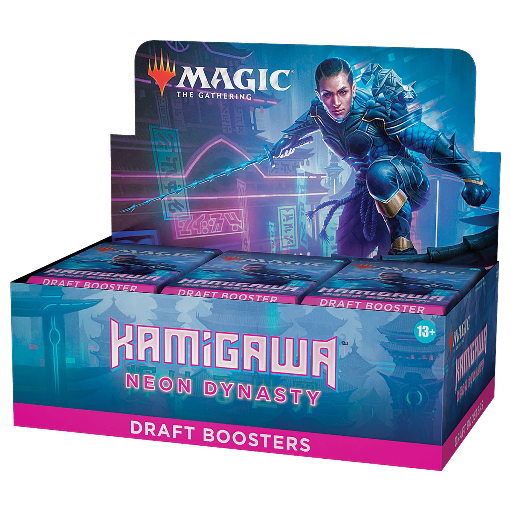 Foto 2 pulgar | Draft Booster Box Magic The Gathering Kamigawa Neon Dynasty - Venta Internacional.