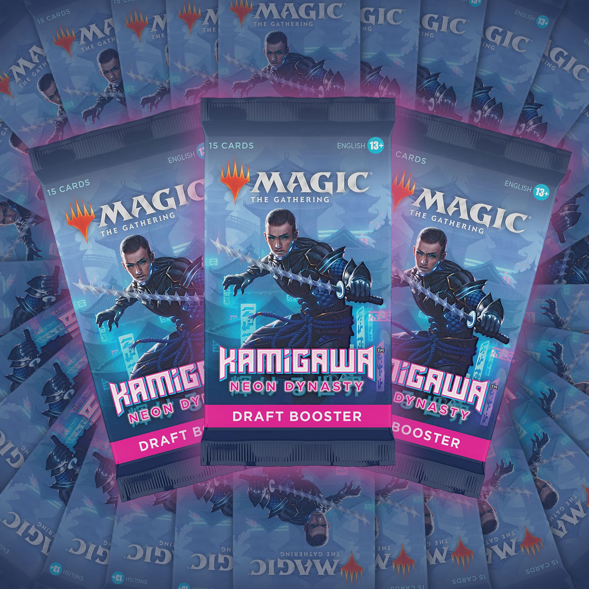 Foto 4 pulgar | Draft Booster Box Magic The Gathering Kamigawa Neon Dynasty - Venta Internacional.