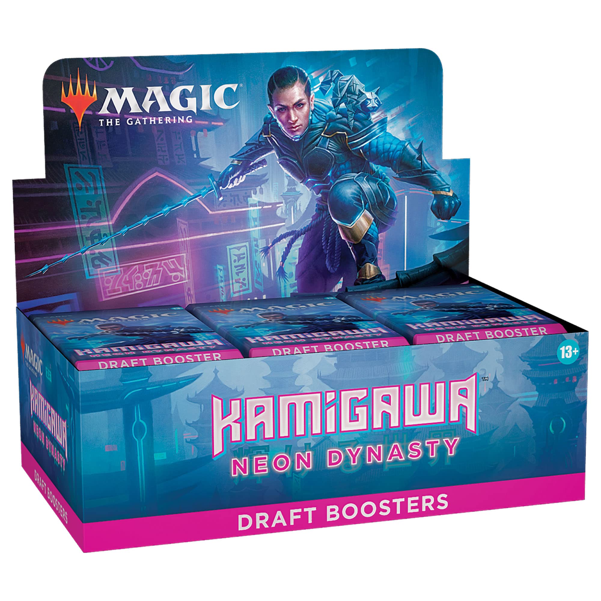 Foto 8 pulgar | Draft Booster Box Magic The Gathering Kamigawa Neon Dynasty - Venta Internacional.