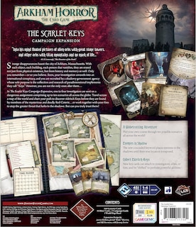 Foto 2 | Expansion Campaign Fantasy Flight Arkham Horror, Juego De Cartas - Venta Internacional.