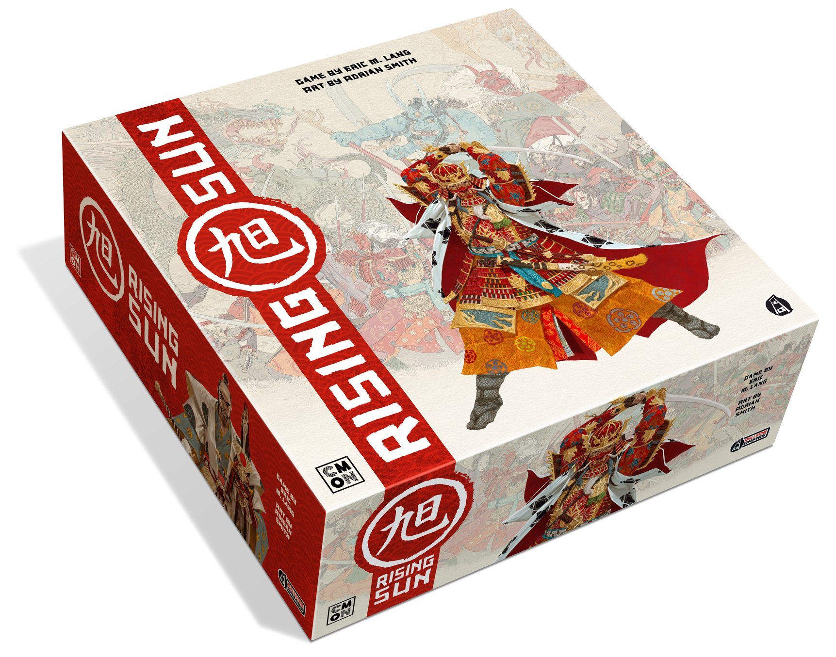 Juego De Mesa Rising Sun Cmon - Venta Internacional.